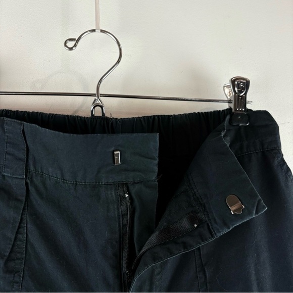 Cotton On Women’s Baggy Cargo Pants Black Size 6 Skater Grunge Goth Streetwear - Picture 5 of 10